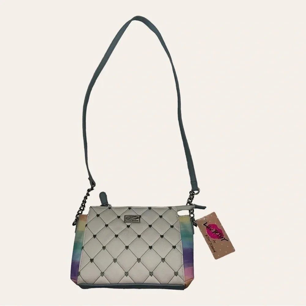 1980. NWT BETSEY JOHNSON‎ NEW LUV CROSSBODY PURSE
